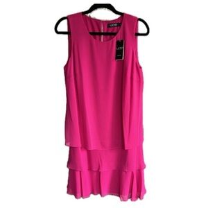 RALPH LAUREN FUSIA DRESS SZ. 10